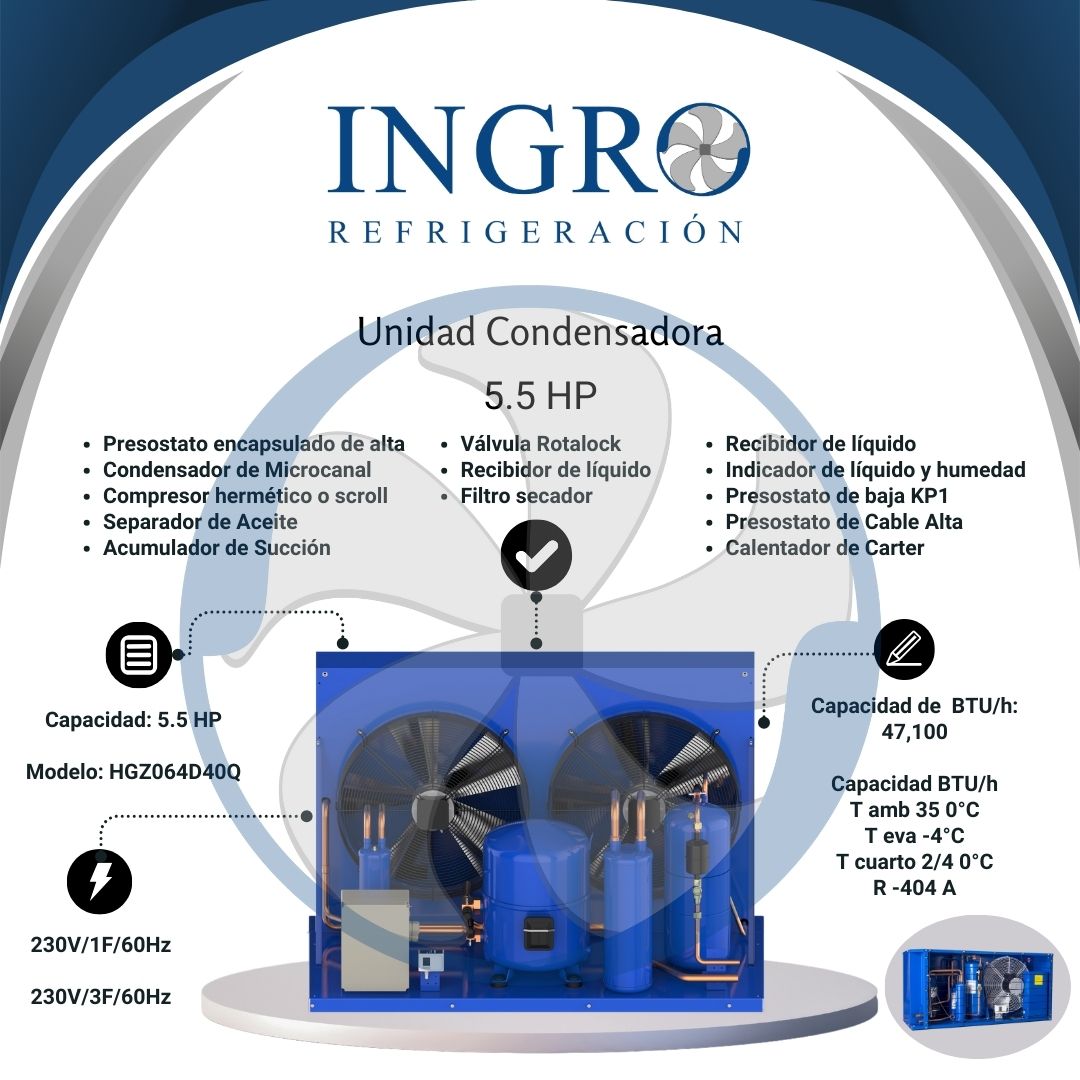 Unidades Condensadoras Equipadas | HJZ / HGZ