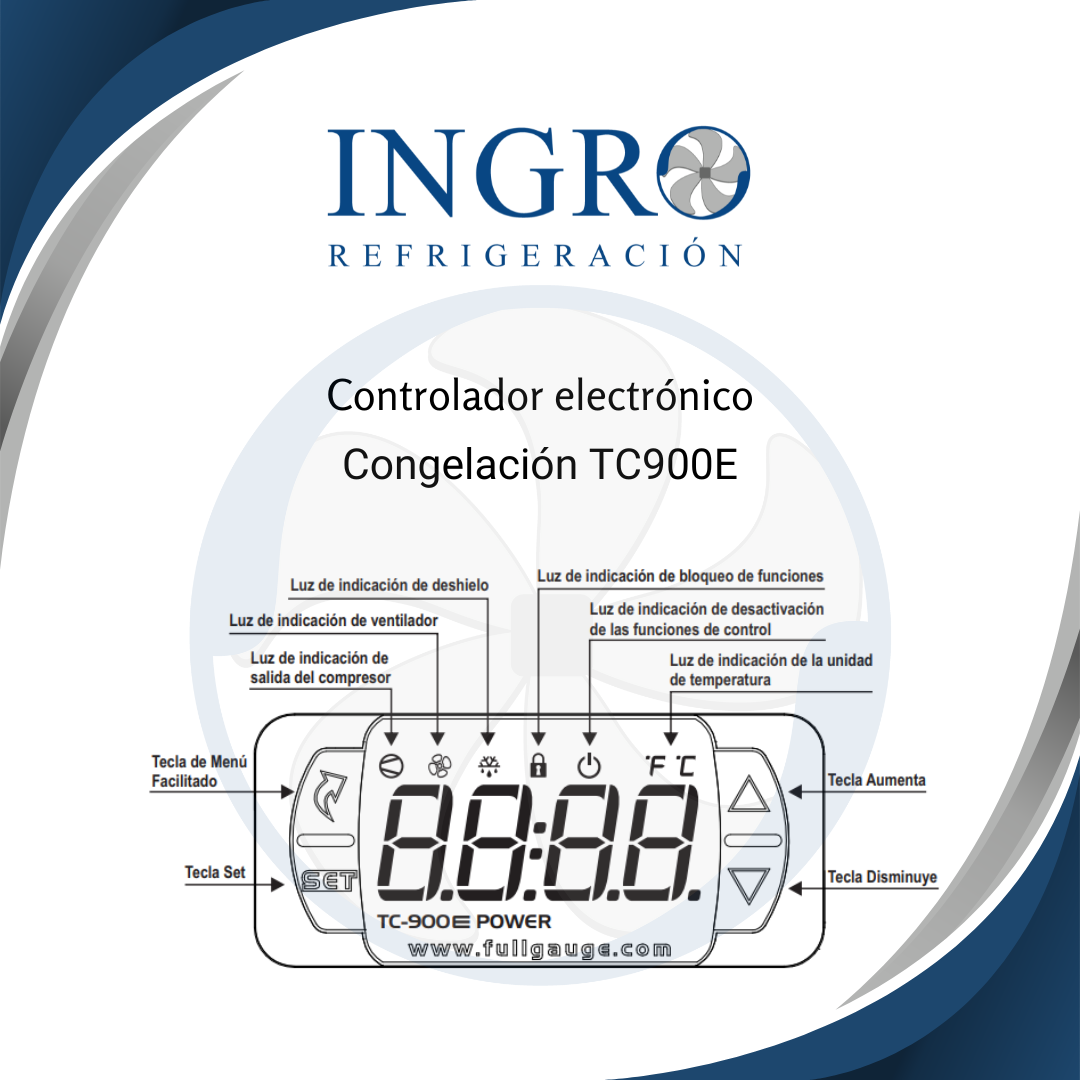 Controlador FullGauge TC-900E (Congelación)