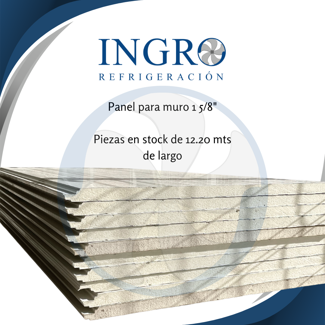 Panel tipo muro de 1 5/8