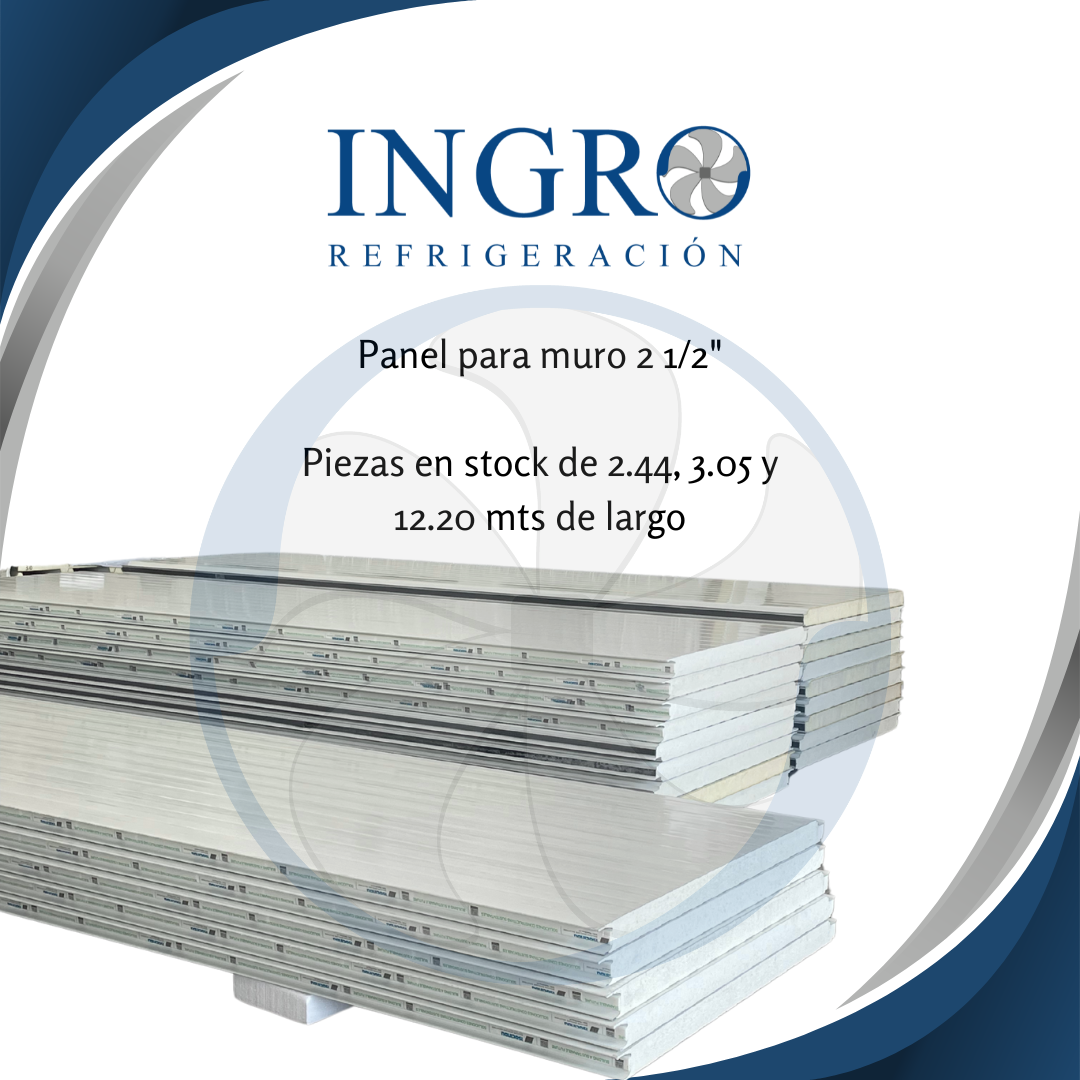Panel tipo muro de 2 1/2
